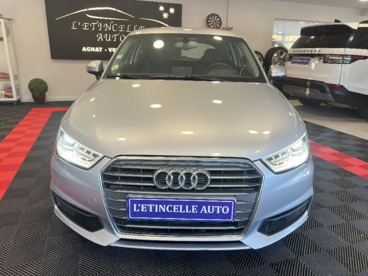 Audi A1 1.6 TDI 116 S tronic 7 Ambition Luxe Gris Clair - 10