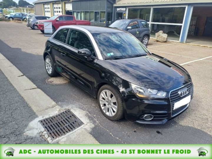 Audi A1 1.6 TDI 90 AMBITION 3 PORTES Noir - 1