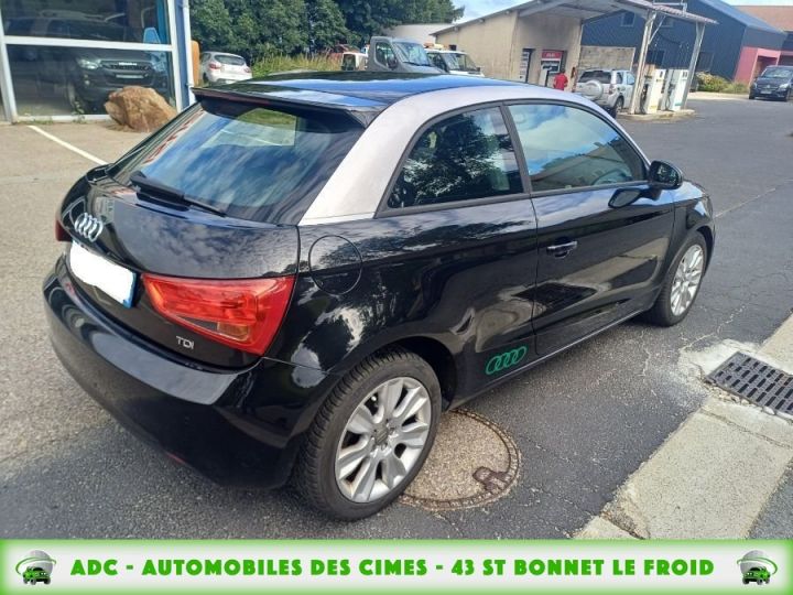 Audi A1 1.6 TDI 90 AMBITION 3 PORTES Noir - 3