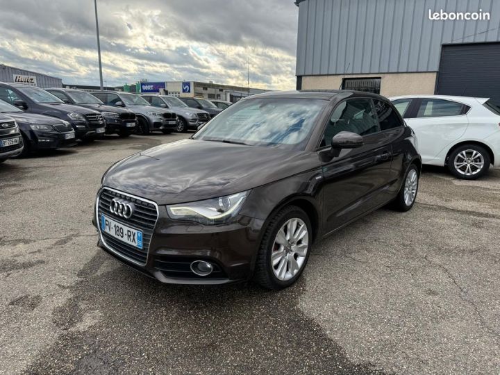 Audi A1 16 tdi 105 ch ambition Marron - 2