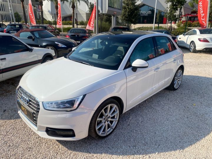 Audi A1 Sportback 1.0 TFSI S line Blanc - 1