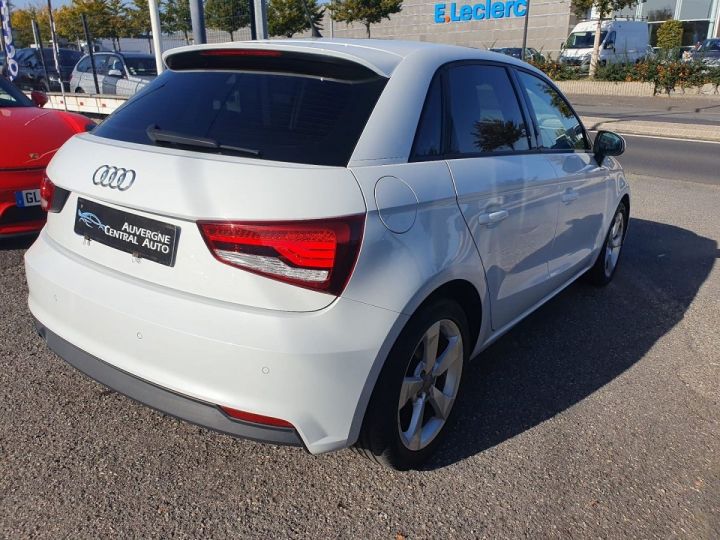 Audi A1 Sportback 1.4 TDI 90CH ULTRA Blanc - 5