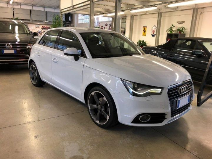 Audi A1 Sportback 1.6 TDI 90CV S-TRONIC AMBITION     Diesel BLANC - 1