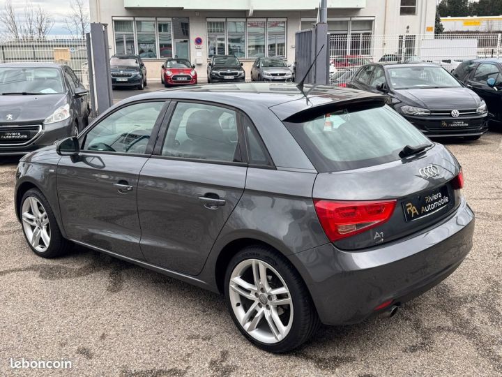 Audi A1 Sportback S-Line 1.6 TDI 105 Cv Bose-Aide Au Stationnement-Phares Led Gris - 3