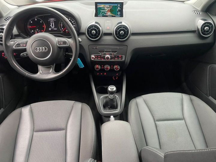 Audi A1 Sportback Sport Active TDI 90 ch GARANTIE 6 ANS GPS Xénon Sièges chauffants 269-mois Rouge - 5