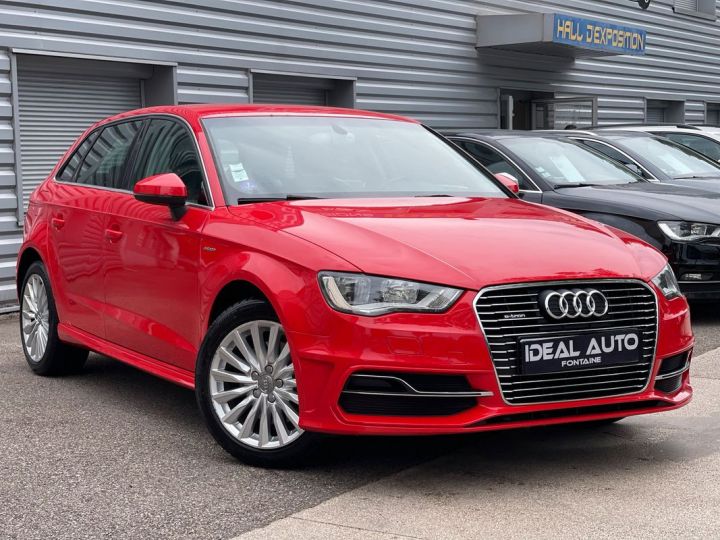 Audi A3 1.4 TFSI 204ch E-Tron Ambiente S Tronic Rouge - 1