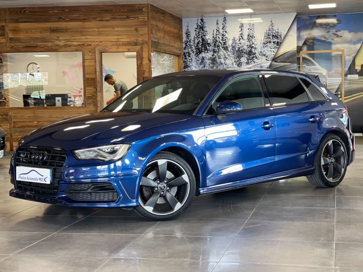 Audi A3 2.0 TDI 184 S LINE Bleu métal - 1