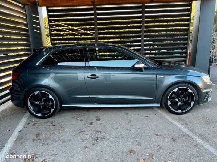 Audi A3 8v1 S-LINE 2.0 TDI 150 CH BVM TOIT OUVRANT SIEGES DIAMANTS BANG&OLUFSEN CAMÉRA DE RECUL SUIVI Gris - 2