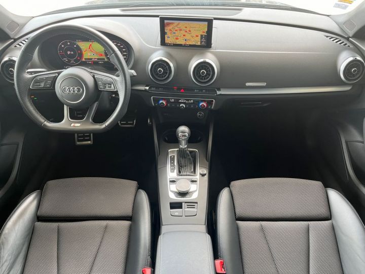 Audi A3 Berline S Line TDI 150 CH S-Tronic GPS virtual Garantie 6 Ans 18P 369-mois Noir - 5