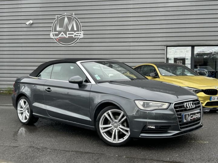 Audi A3 Cabriolet 1.4 TFSI 125 S-Tronic 7  8V  S Line GRIS FONCE - 3