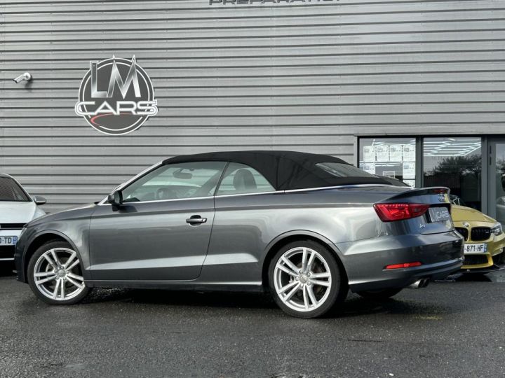 Audi A3 Cabriolet 1.4 TFSI 125 S-Tronic 7  8V  S Line GRIS FONCE - 8