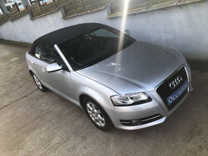 Audi A3 Cabriolet 1.8 TFSI Ambition S Tronic Automatique Argent Métallisé - 11