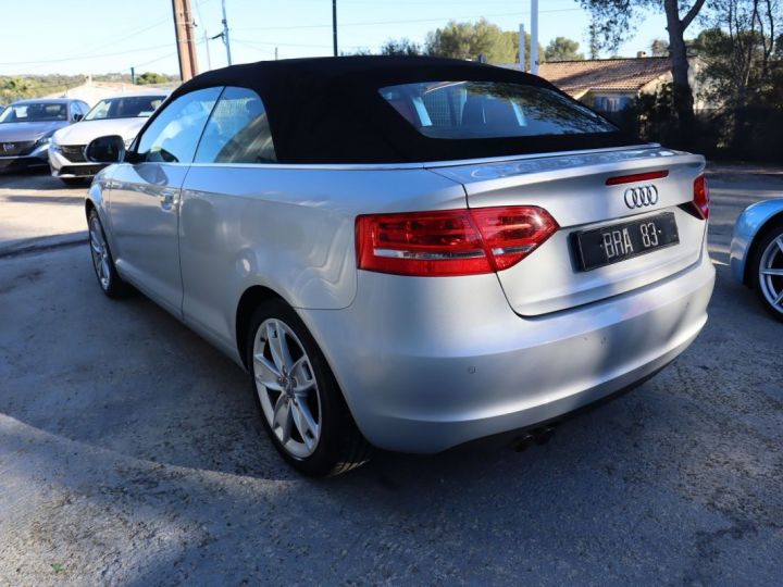 Audi A3 Cabriolet 2.0 TDI 140CH DPF AMBITION LUXE S TRONIC 6 Gris C - 8