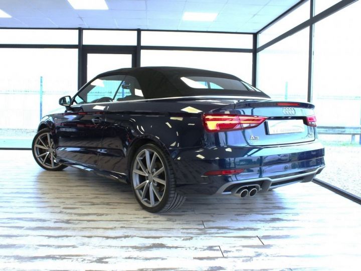 Audi A3 Cabriolet 2.0 TDI 184CH S LINE QUATTRO S TRONIC 6 Bleu - 4