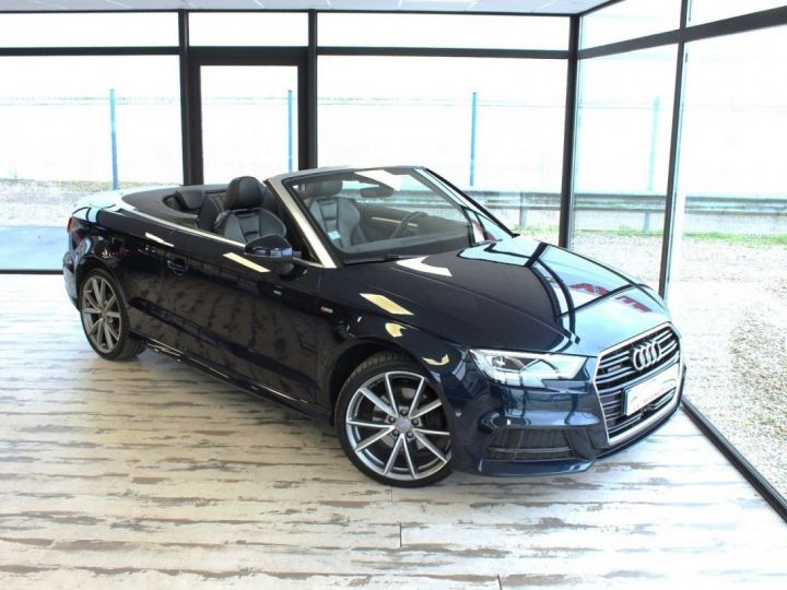 Audi A3 Cabriolet 2.0 TDI 184CH S LINE QUATTRO S TRONIC 6 Bleu - 39