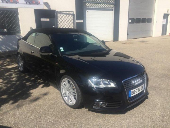 Audi A3 Cabriolet 2.0 TFSI 200 CV SLINE STRONIC     Essence NOIR - 2