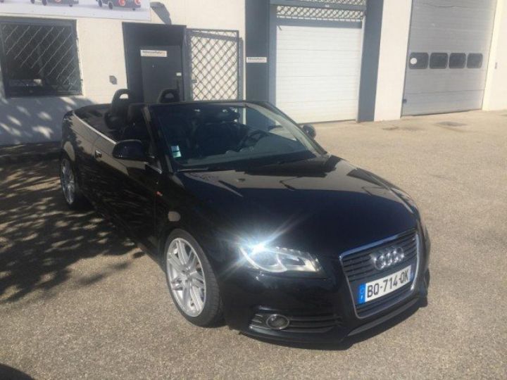 Audi A3 Cabriolet 2.0 TFSI 200 CV SLINE STRONIC     Essence NOIR - 3