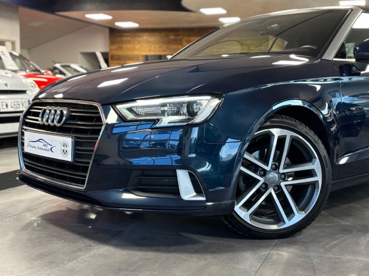 Audi A3 Cabriolet AUDI A3 III (2) CABRIOLET 2.0 TDI 150 DESIGN LUXE S TRONIC 7 Bleu Metal - 6