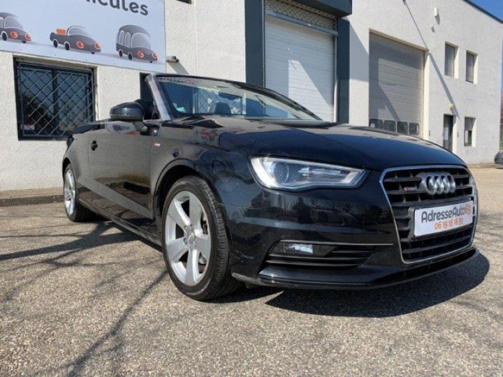 Audi A3 Cabriolet TDI 150cv S-LINE BVM6     Diesel NOIR - 1