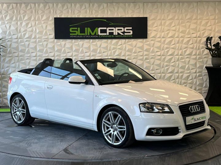 Audi A3 II 2.0 TDI 140ch DPF Start/Stop S Line BLANC - 3