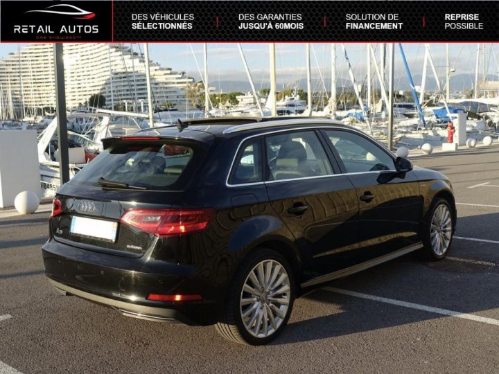 Audi A3 Sportback 1.4 TFSI 204ch e-tron Ambition Luxe S tronic 6 Noir métallisé - 4