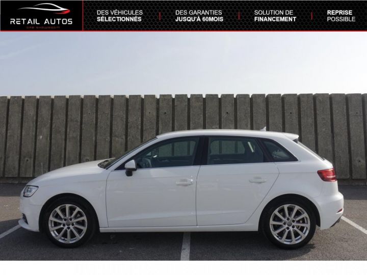 Audi A3 Sportback 1.5 TFSI 150ch Design S tronic 7 Blanc métallisé - 2