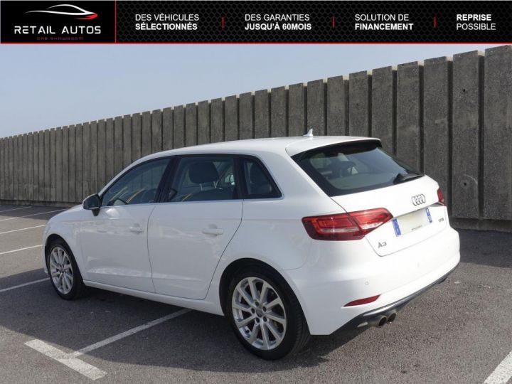 Audi A3 Sportback 1.5 TFSI 150ch Design S tronic 7 Blanc métallisé - 3