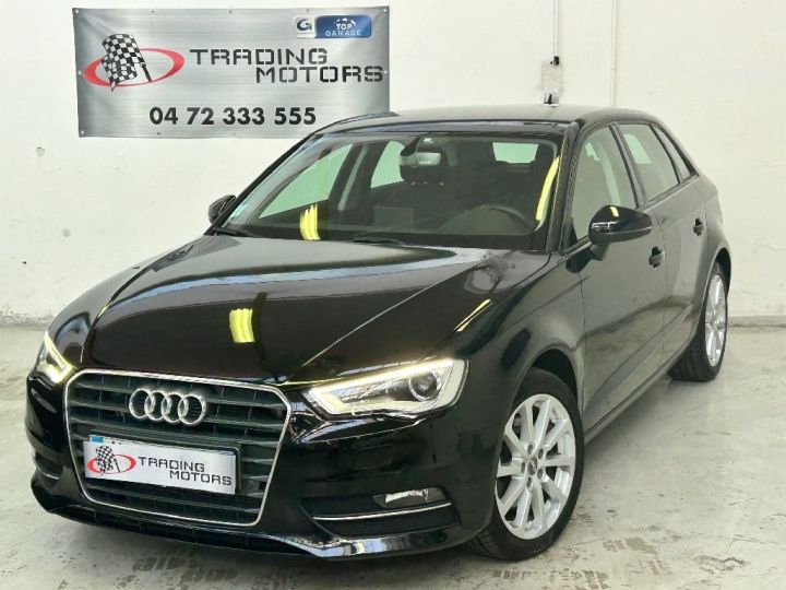 Audi A3 Sportback 184CV QUATTRO 2.0 TDI S Tronic Garantie 12 mois Noir - 1