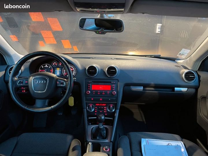 Audi A3 Sportback 2.0 TDI 140 cv Ambition Entretien Complet Noir - 5