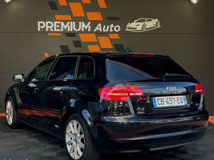 Audi A3 Sportback 2.0 Tdi 140 Cv Ambition Luxe S-Tronic 6 Full Cuir Xénon Led Gps Ct Ok 2026 Noir - 4