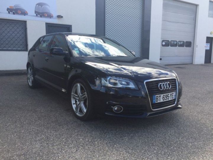 Audi A3 Sportback 2.0 TDI 140 CV S-TRONIC S-LINE     Diesel NOIR - 1