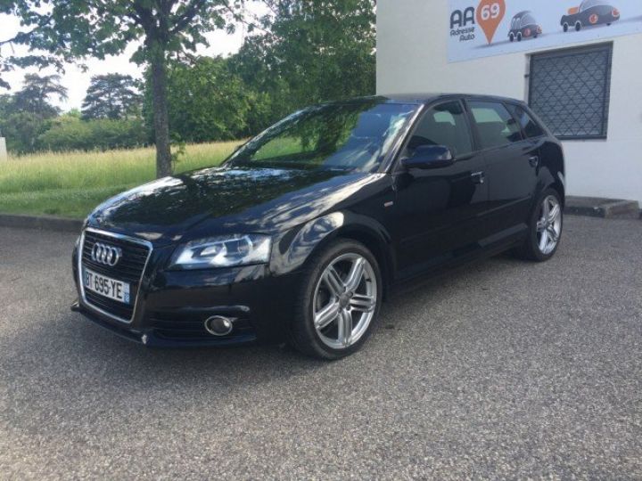 Audi A3 Sportback 2.0 TDI 140 CV S-TRONIC S-LINE     Diesel NOIR - 3