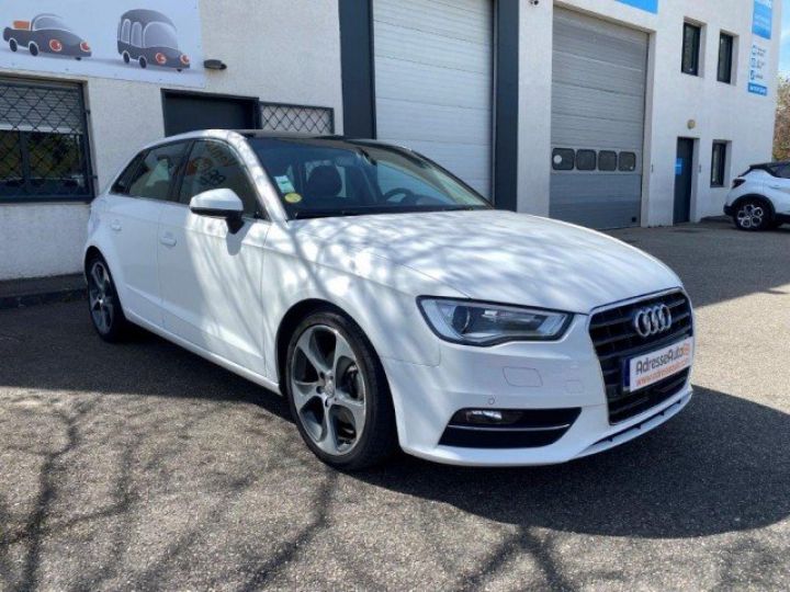 Audi A3 Sportback 2.0 TDI 150 AMBITION LUXE PACK S-LINE S-TRONIC     Diesel BLANC - 1