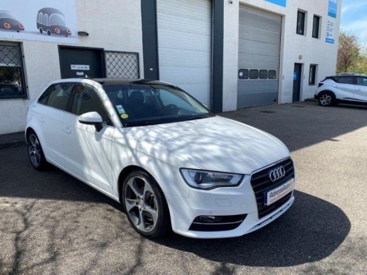 Audi A3 Sportback 2.0 TDI 150 AMBITION LUXE PACK S-LINE S-TRONIC     Diesel BLANC - 2