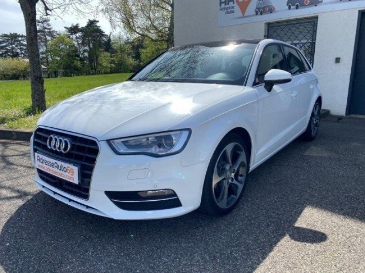 Audi A3 Sportback 2.0 TDI 150 AMBITION LUXE PACK S-LINE S-TRONIC     Diesel BLANC - 4