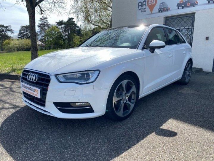 Audi A3 Sportback 2.0 TDI 150 AMBITION LUXE PACK S-LINE S-TRONIC     Diesel BLANC - 7