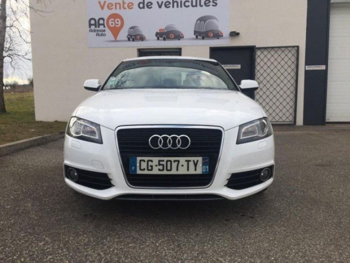 Audi A3 Sportback 2.0 TDI 170cv S-LINE BVM6     Diesel BLANCHE - 2