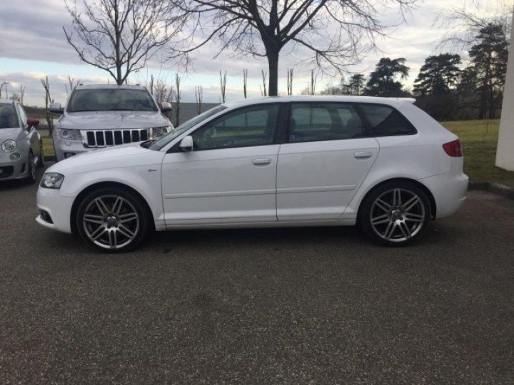 Audi A3 Sportback 2.0 TDI 170cv S-LINE BVM6     Diesel BLANCHE - 5