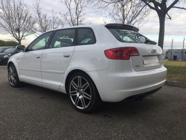 Audi A3 Sportback 2.0 TDI 170cv S-LINE BVM6     Diesel BLANCHE - 14