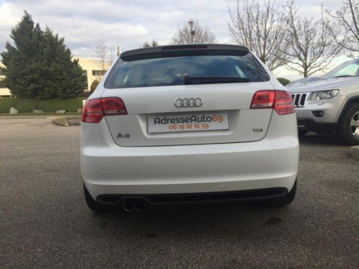 Audi A3 Sportback 2.0 TDI 170cv S-LINE BVM6     Diesel BLANCHE - 15