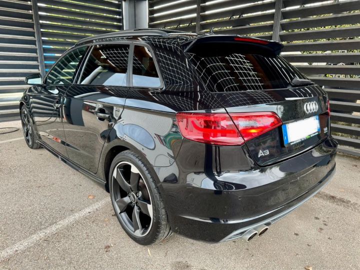 Audi A3 Sportback 2.0 tdi 184 ch s-line quattro s-tronic toit ouvrant sieges rs camera acc suivi complet Noir - 3