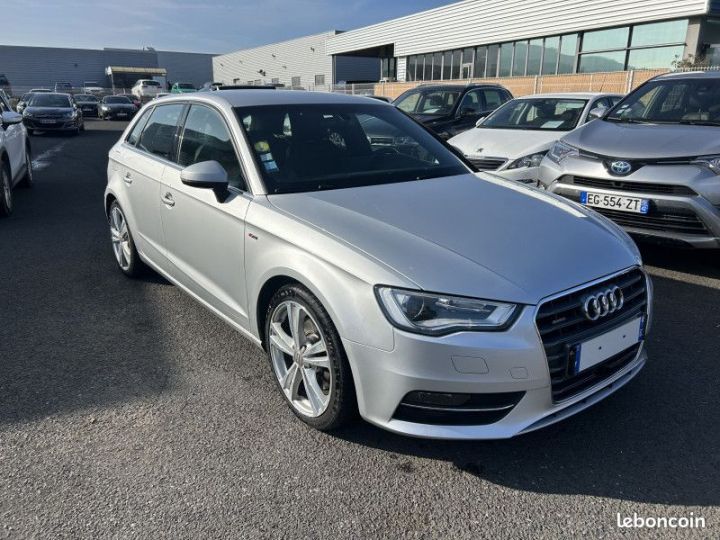 Audi A3 Sportback 2.0 TDI 184CH FAP S LINE QUATTRO TRONIC 6 Gris - 3