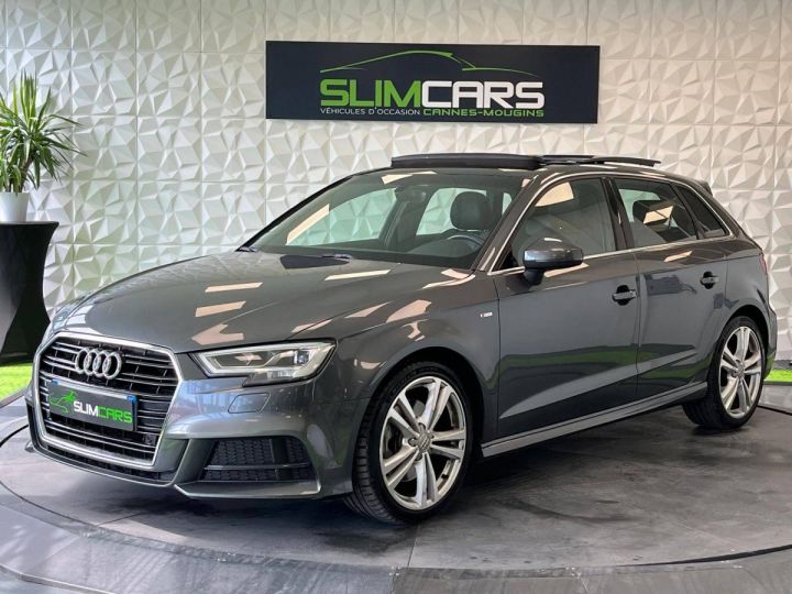 Audi A3 Sportback 35 TDI 150ch S line Plus S tronic 7 Euro6d-T 112g GRIS CLAIR - 1