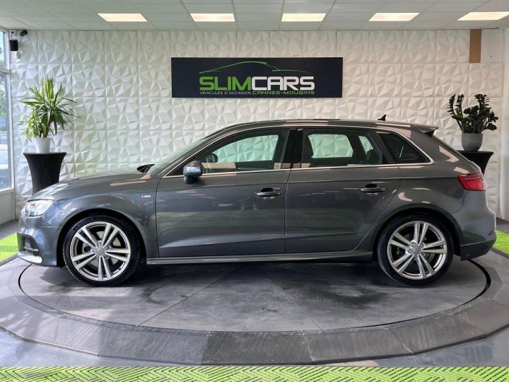 Audi A3 Sportback 35 TDI 150ch S line Plus S tronic 7 Euro6d-T 112g GRIS CLAIR - 3