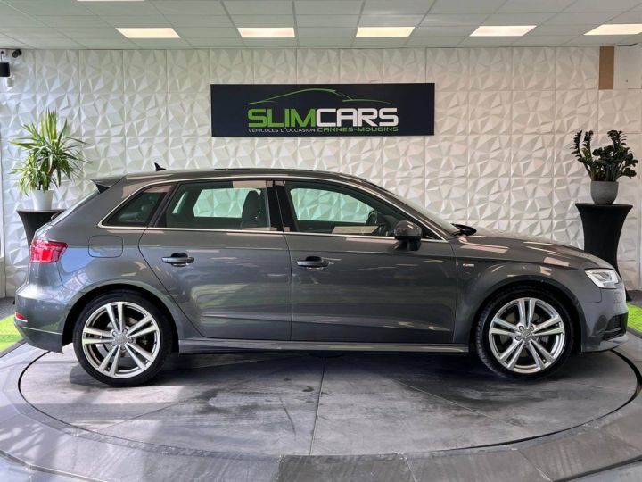 Audi A3 Sportback 35 TDI 150ch S line Plus S tronic 7 Euro6d-T 112g GRIS CLAIR - 5