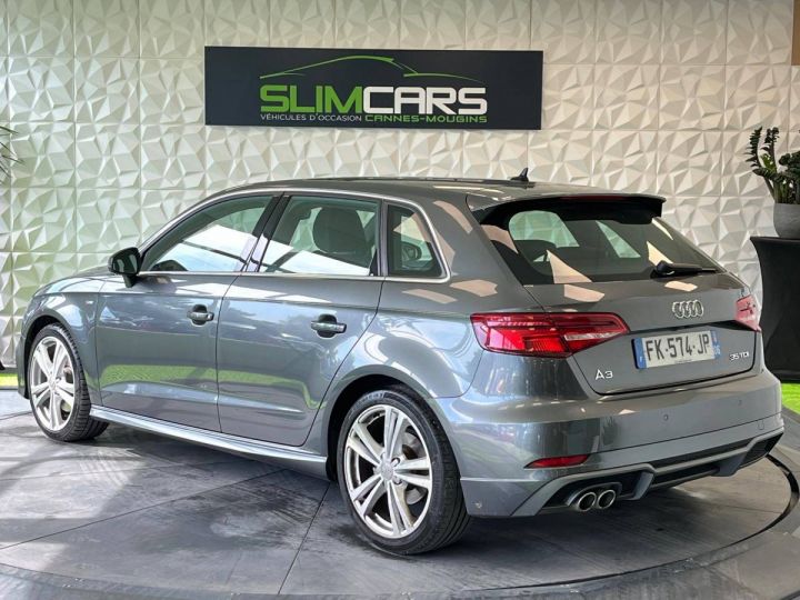 Audi A3 Sportback 35 TDI 150ch S line Plus S tronic 7 Euro6d-T 112g GRIS CLAIR - 6