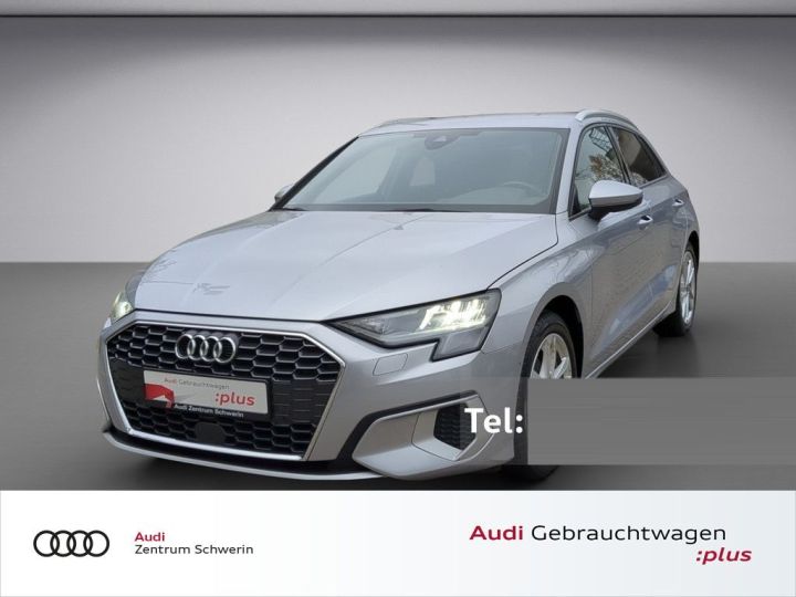 Audi A3 Sportback Audi A3 Sportback 35 TDI 150Ch S-tronic LED +++ / 58 Argent Métallisé - 1