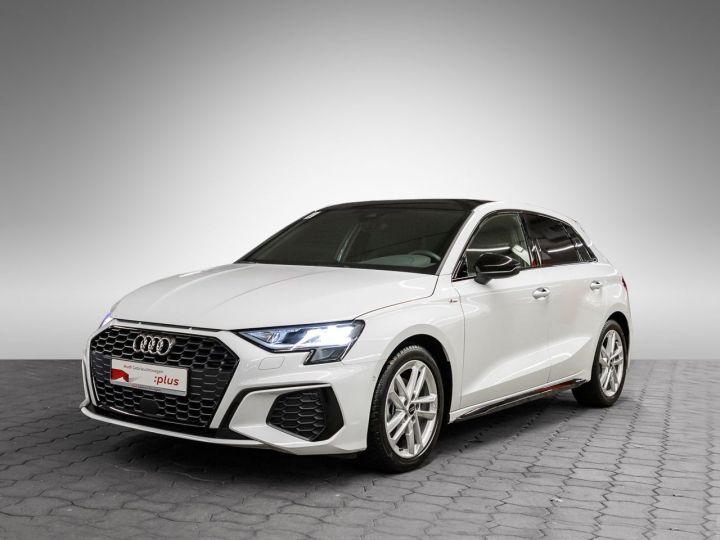 Audi A3 Sportback Audi A3 Sportback 35TDI 150Ch S Line LED Pano ACC Attelage / 65 Blanc - 1