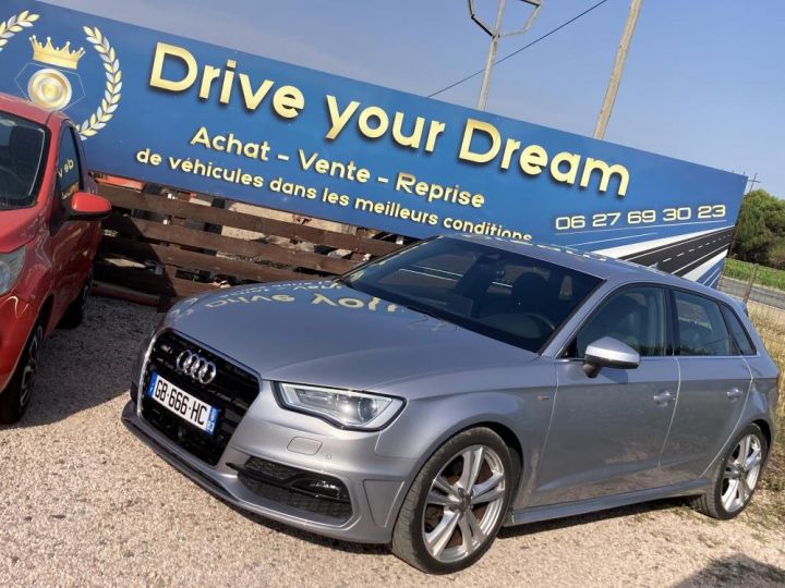 Audi A3 Sportback III 1.4 TFSI COD ULTRA 150 S LINE S TRONIC Gris Clair - 1