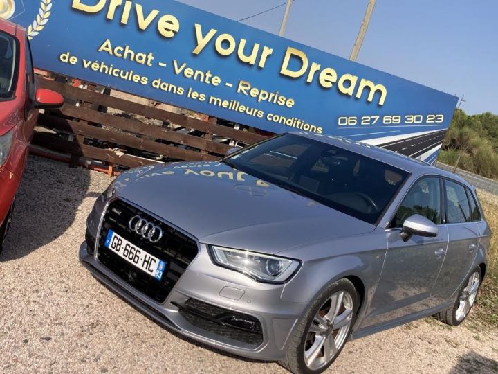 Audi A3 Sportback III 1.4 TFSI COD ULTRA 150 S LINE S TRONIC Gris Clair - 7